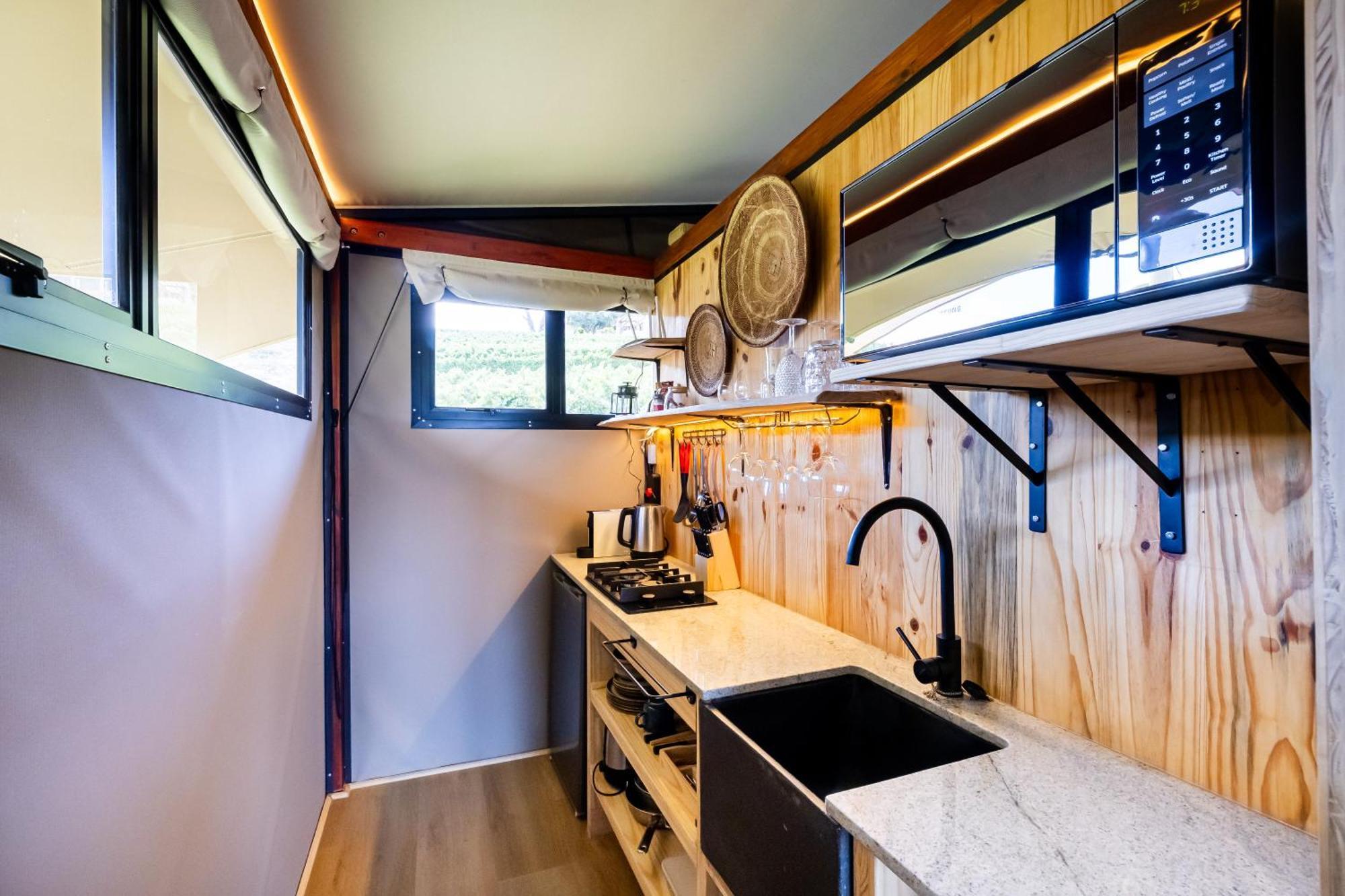 Amperbo Glamping Luxury tent Cape Town